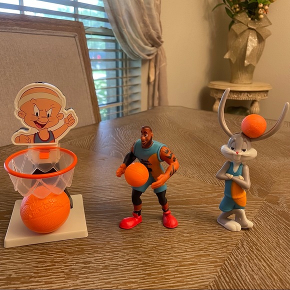 Space Jam Toys Lot3pieces 220 Mcdonalds Happy Meal Space Jam Looney